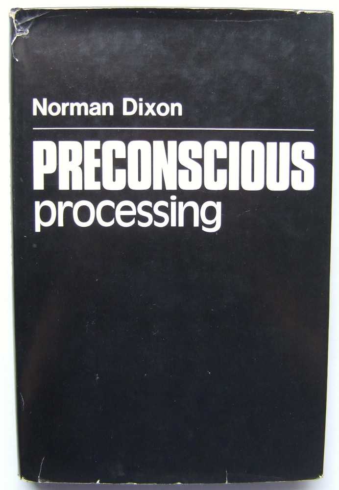 Image for Preconscious Processing