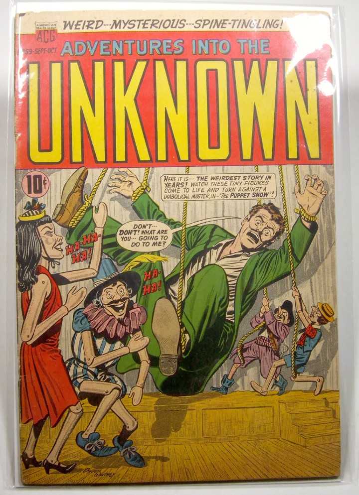 Image for Adventures into the Unknown #59