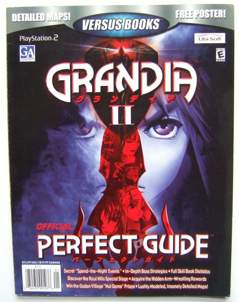 Grandia II Official Strategy Guide (Versus Books) Image for Grandia II Official Strategy Guide (Versus Books)