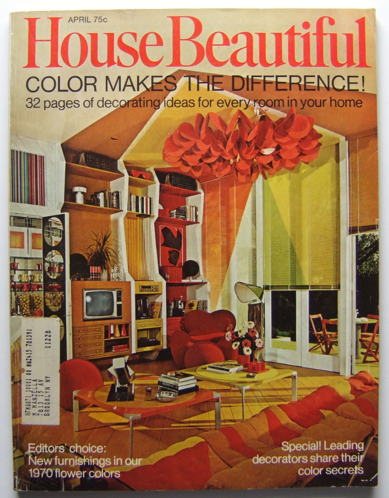 House Beautiful (April 1970 Vol. 112, #4)