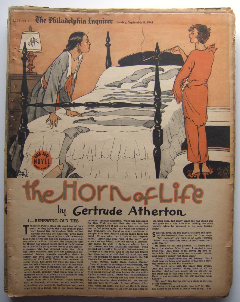 The Horn of Life (Gold Seal Novel, presented by the Philadelphia Inquirer, Sunday, September 5, 1943)