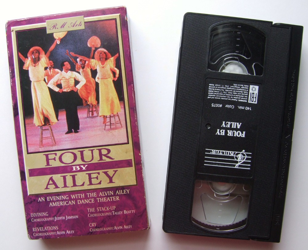 Four by Ailey: An evening with the Alvin Ailey American Dance Theater [VHS]