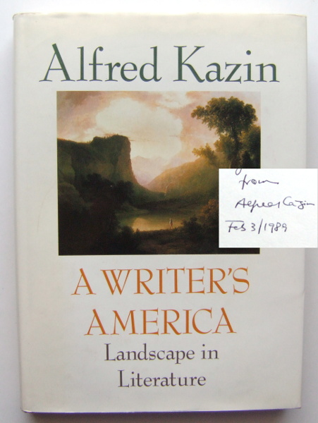 Image for A Writer's America: Landscape in Literature