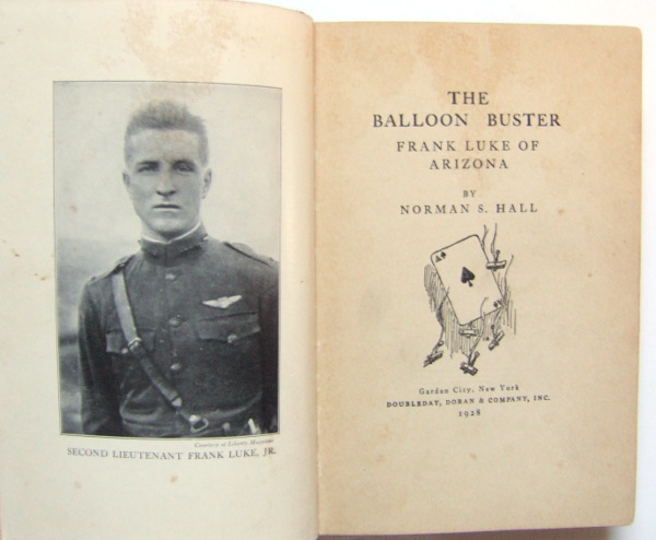 Image for The Balloon Buster: Frank Luke of Arizona