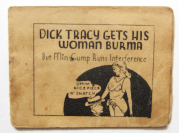 Image for Dick Tracy Gets His Woman Burma, But Min Gump Runs Interference (Tijuana Bible, 8-Pager)